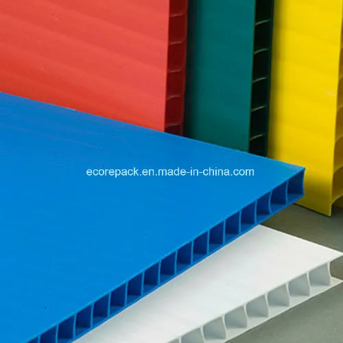 Recycled Thermally Conductive Electrically Corri Board Corrugated Plastic Coroplast Sheet