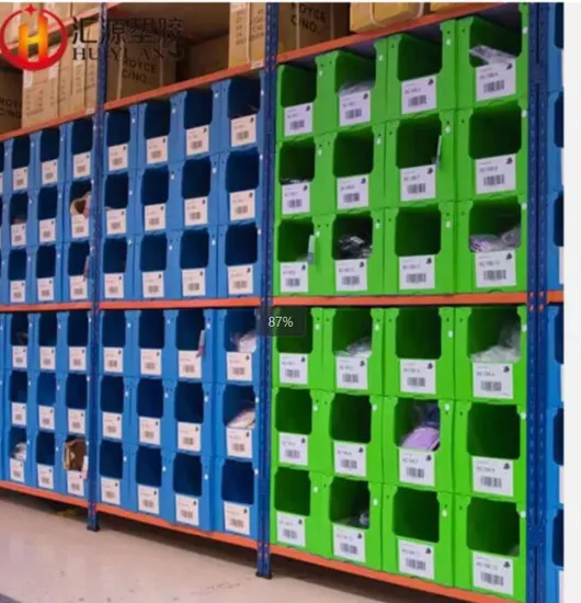 PP Foldable Corrugated Plastic Warehouse Stackable Storage Boxes Largest Picking Bins for Clothes