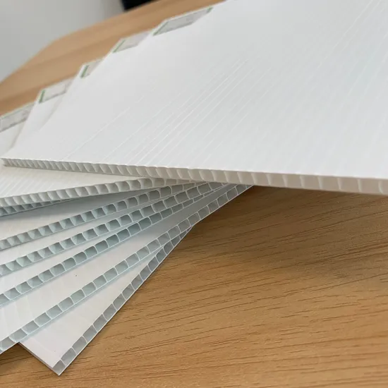 PP Hollow Sheet Coroplast/Correx/Coreflute Board