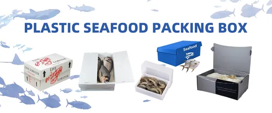 Seafood Plastic Box PP Corrugated Plastic Box for Vegetable and Fruit Corn Broccoli and Agriculture Packing Box PP Corrugated Box