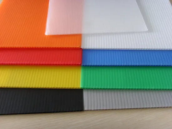 4X8 Polypropylene Material Coroplast Sheet for Printing Protection