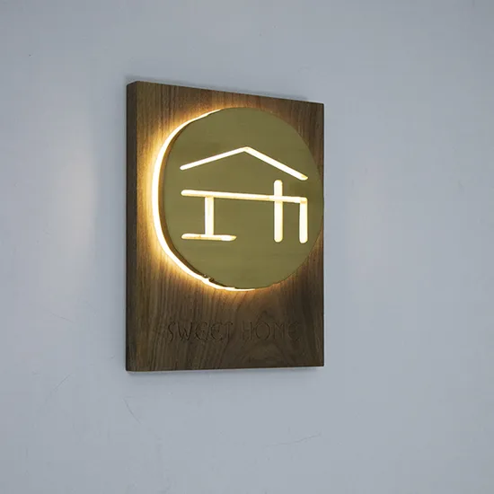 Ezd Custom Door Hanger Signs Plaques House Number Signs for Yard 