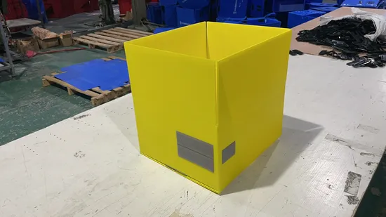 Stackable Box Corrugated Folding Corrugated Plastic Packing Box 