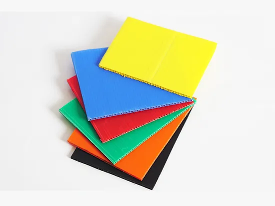 Custom Size Color PP Coroplast Sheet for Printing 
