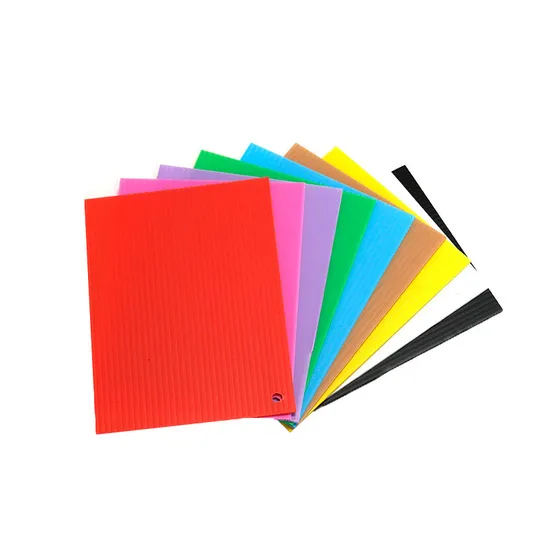 Custom PP Coroplast Plastic Corrugated Sheet 4X8 Correx Plastic Board Manufacture 