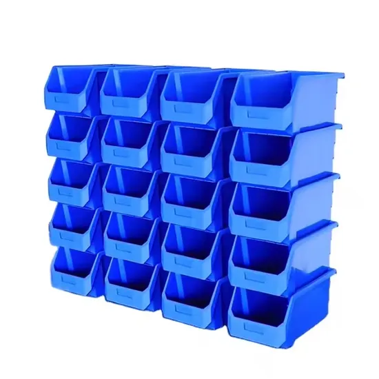 Factory PP Plastic Corrugated Hollow Stackable Warehouse Storage Box 