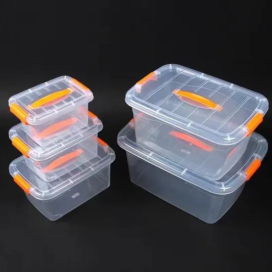 Heavy Duty Industrial Gas Sensor Stackable Vegetable Packaging Corrugated Acrylic Mini Transparent Clear ESD Small Fiber Optic Gift Plastic Storage Box 