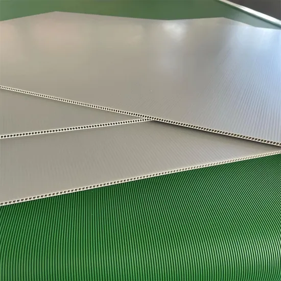 Yellow Harmless PP Coreflute Sheet Polypropylene Coroplast Corrugated Plastic Panel 