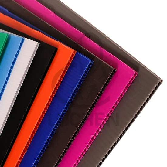 Ningbo Luchen PP Hollow Sheet Polypropylene Sheet Coroplast Sheet 